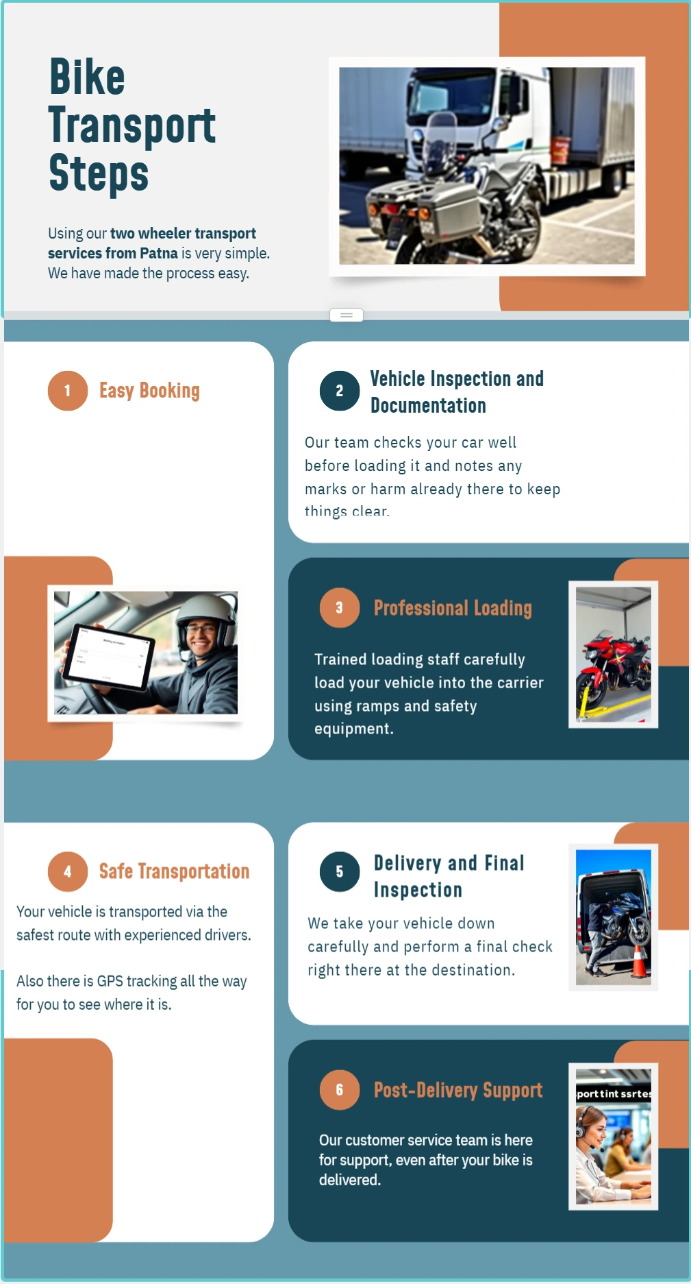 Best Scooty & Bike Transport Service Patna