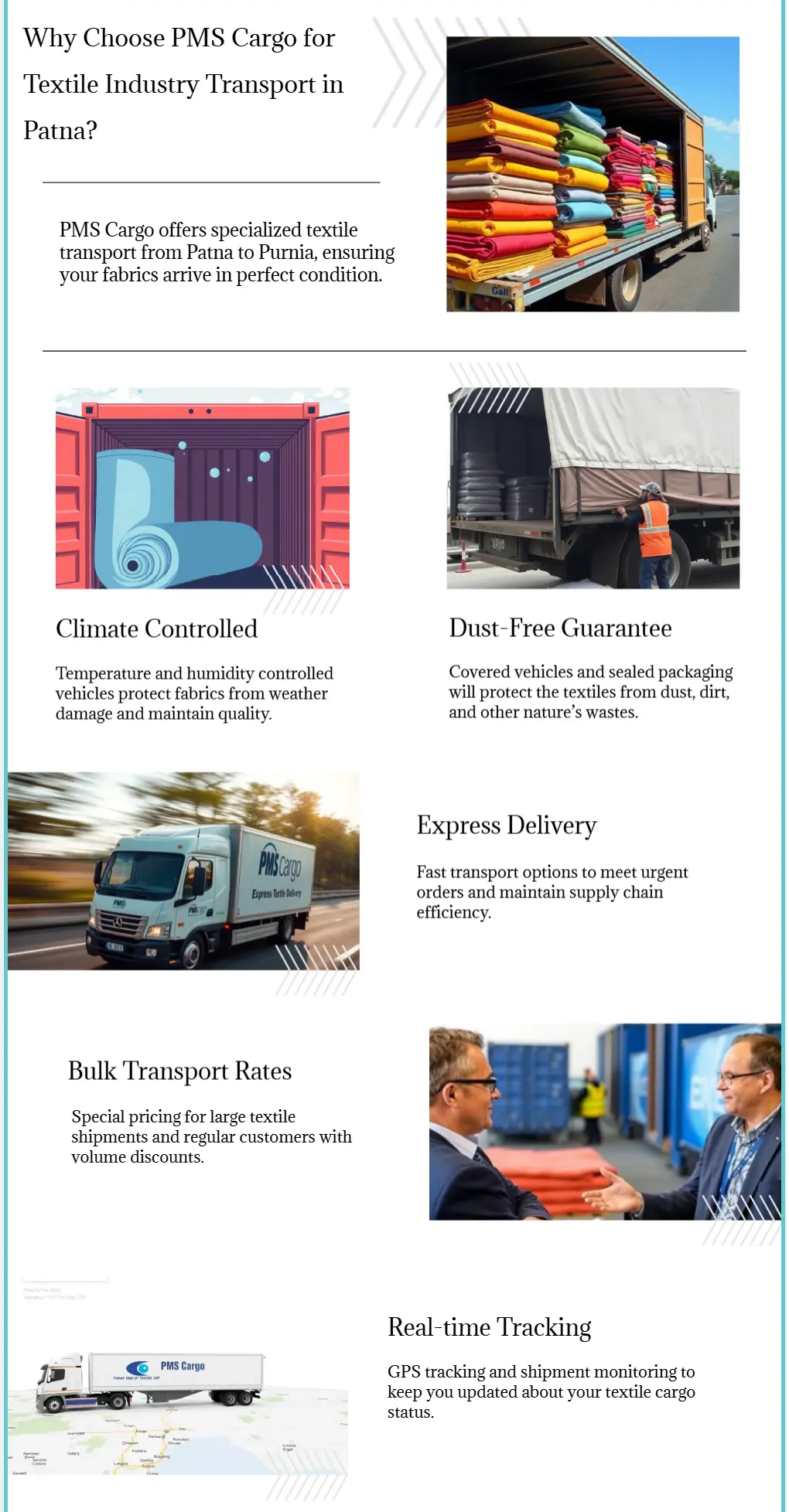 Read more about the article Textile Transport Services from Patna to Purnia